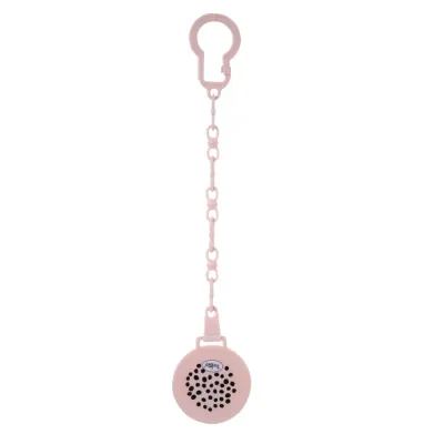 Twigy Flawless™ Pacifier Clip with Chain – Pink