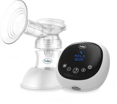 Twigy, portable electric breast pump with stimulation mode and pulse suction, Milky Way™ Optimal Care, from birth and up